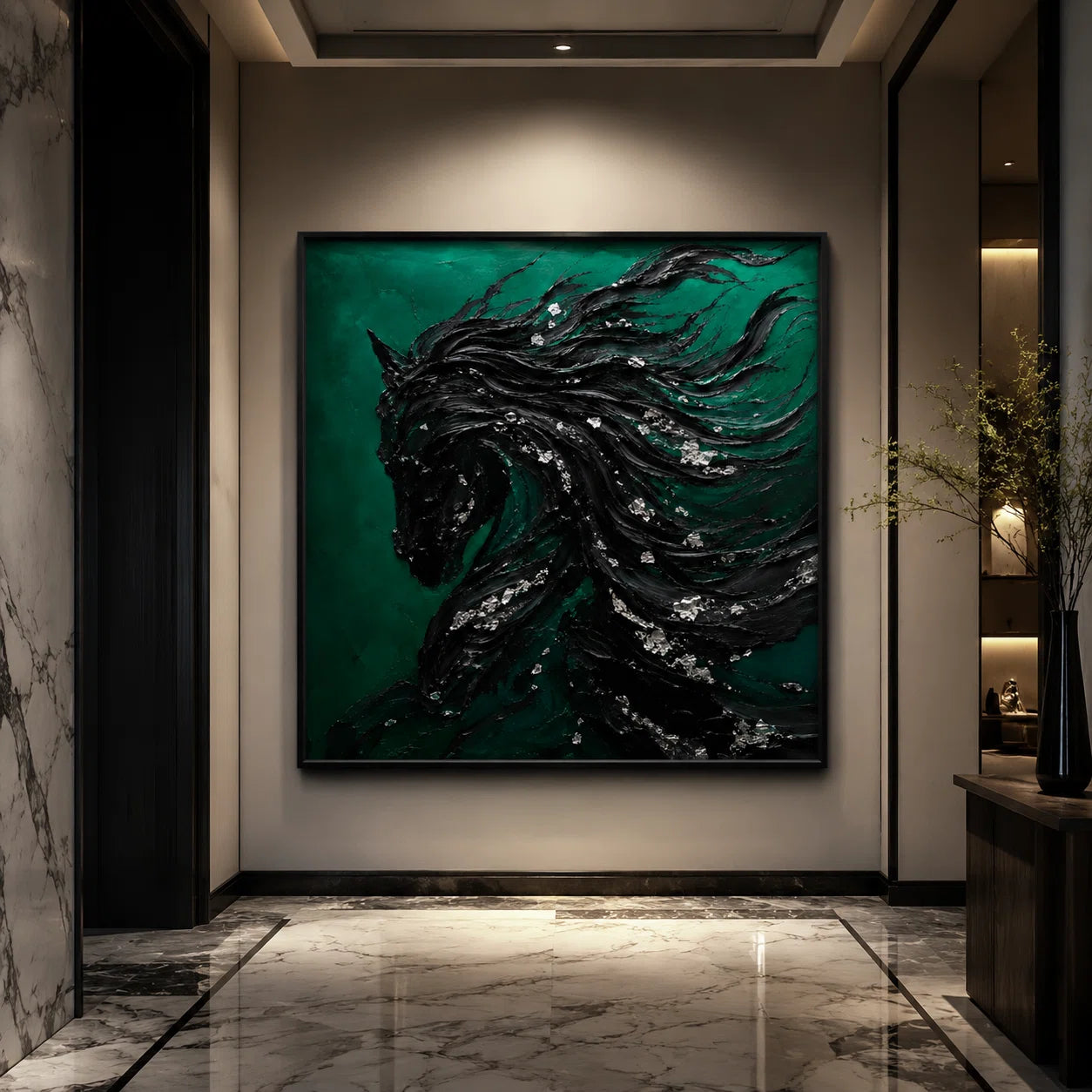 Artura Paint | Midnight Gallop In Emerald
