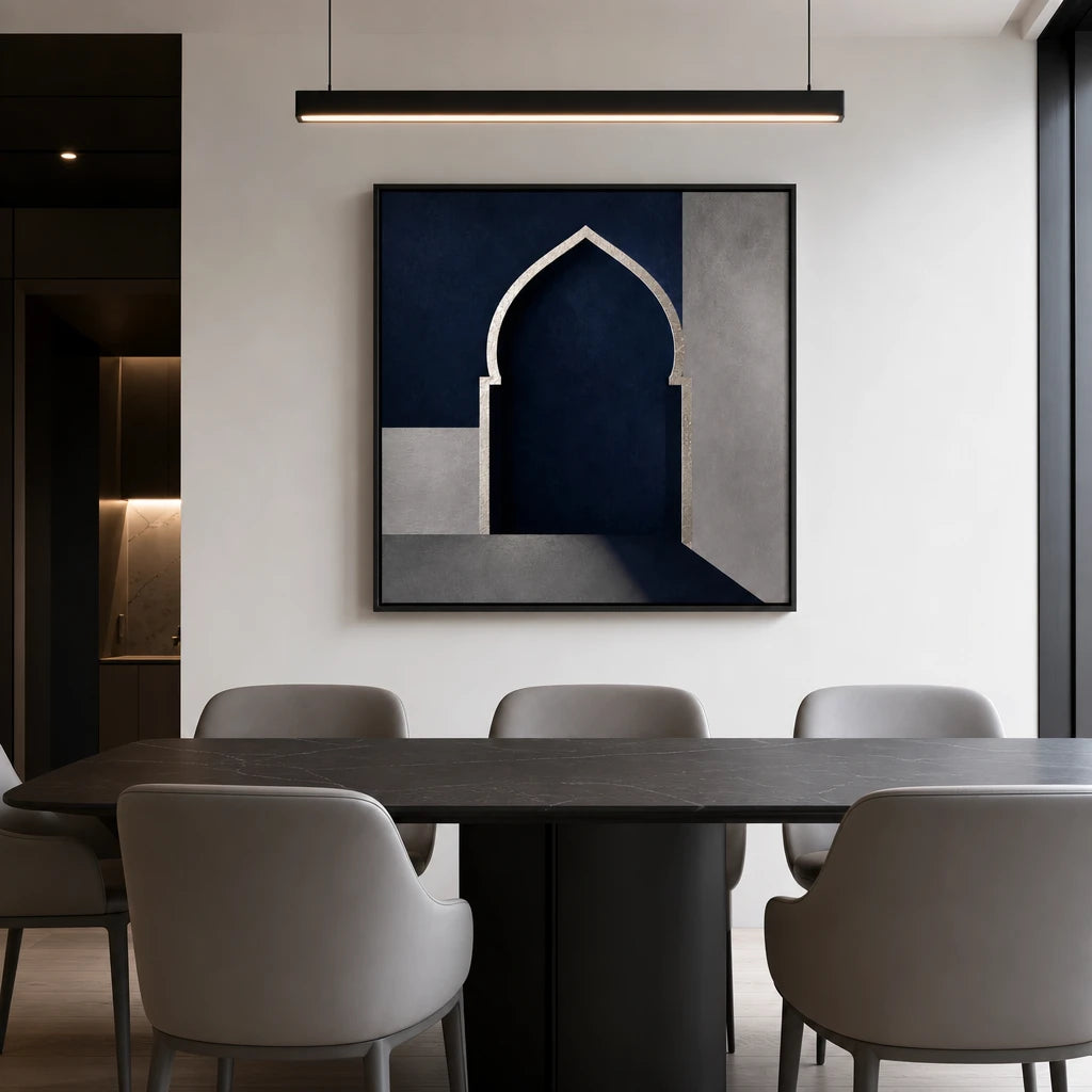 Artura Paint | إرث البلاتين: أصداء متناظرة (مجموعة ثنائية اللوحات مخصصة للعرض الفني)