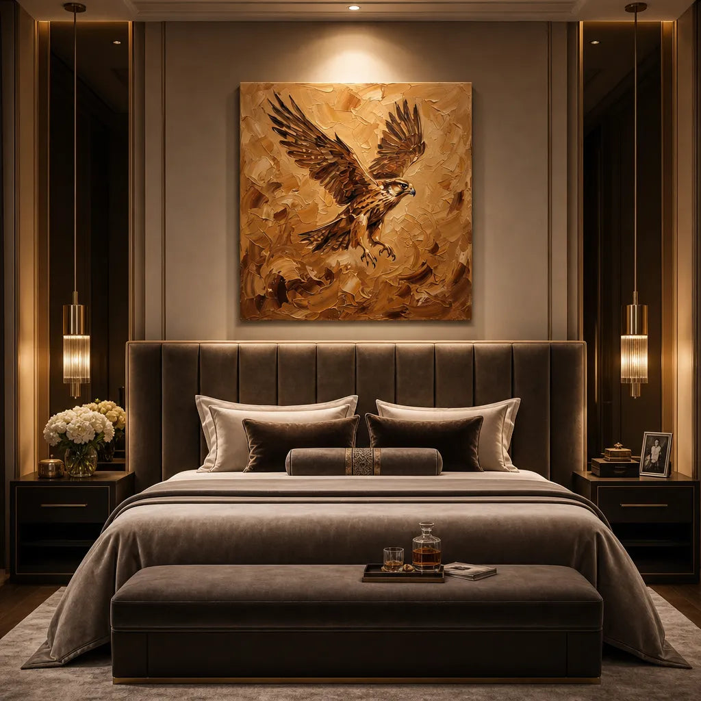 Artura Paint | The Sandstorm Spirit Palette Knife Artwork