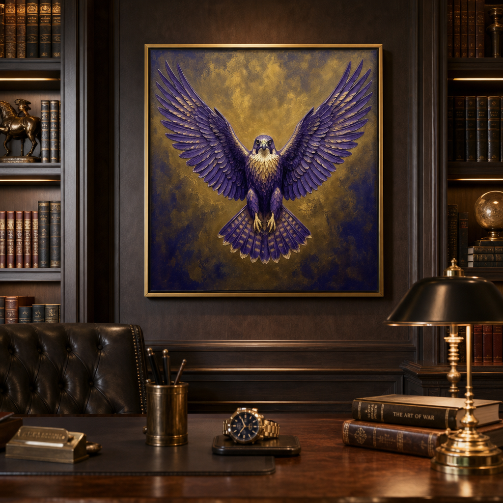 طلاء أرتورا | تحفة "أجنحة الملوكية" المتناظرة