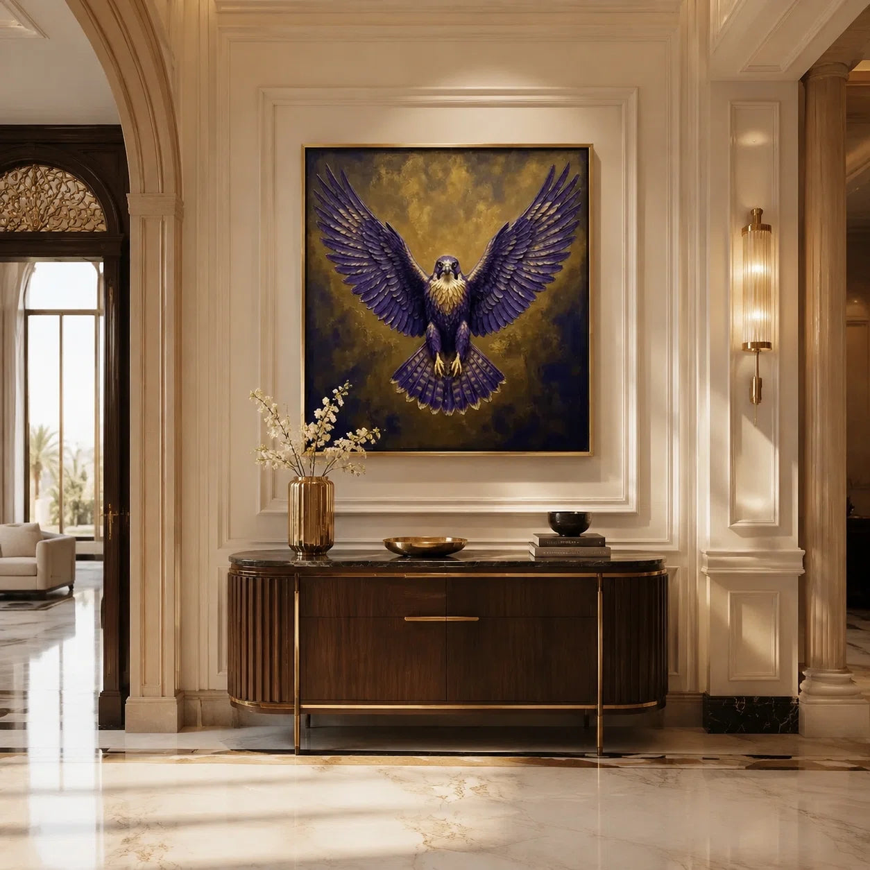 Artura Paint | „Wings of Royalty“ – ein symmetrisches Meisterwerk