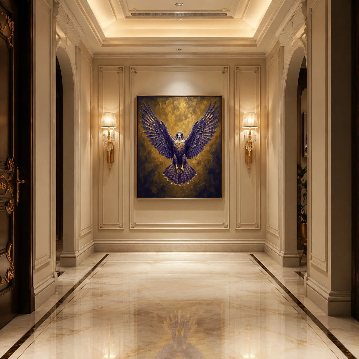 Artura Paint | „Wings of Royalty“ – ein symmetrisches Meisterwerk