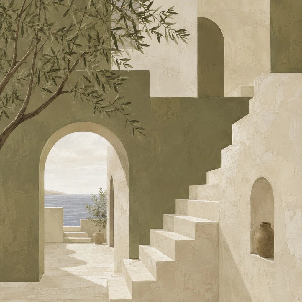 Artura Paint | Olives and Stone Steps