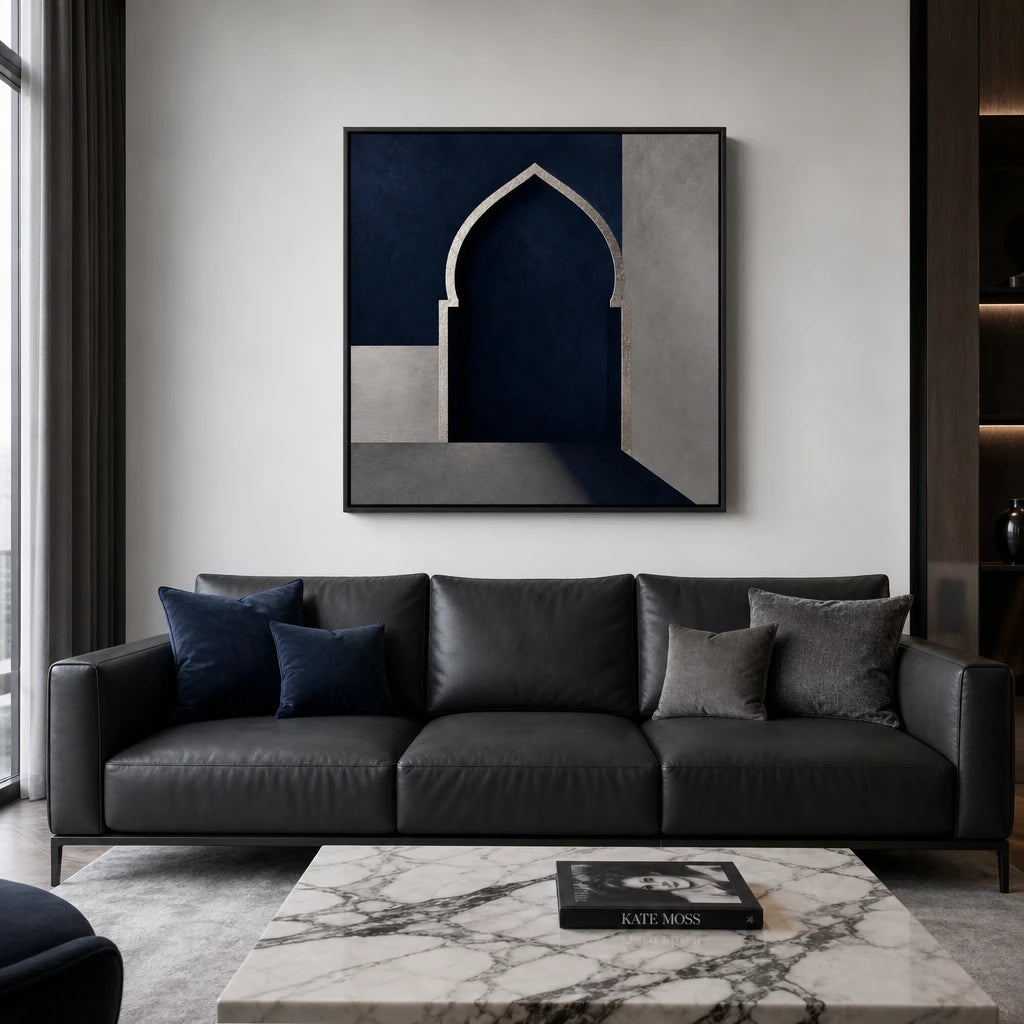 Artura Paint | إرث البلاتين: أصداء متناظرة (مجموعة ثنائية اللوحات مخصصة للعرض الفني)