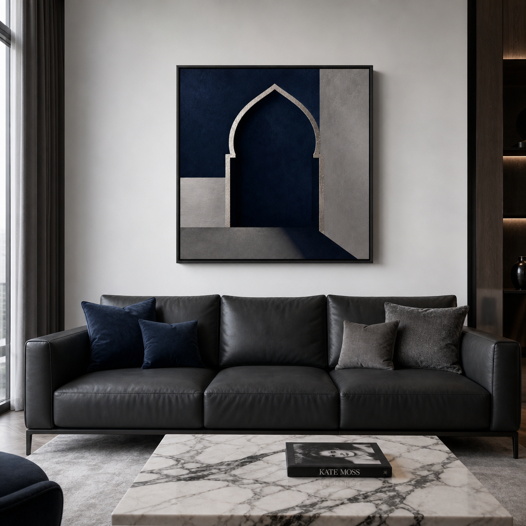 Artura Paint | إرث البلاتين: أصداء متناظرة (مجموعة ثنائية اللوحات مخصصة للعرض الفني)