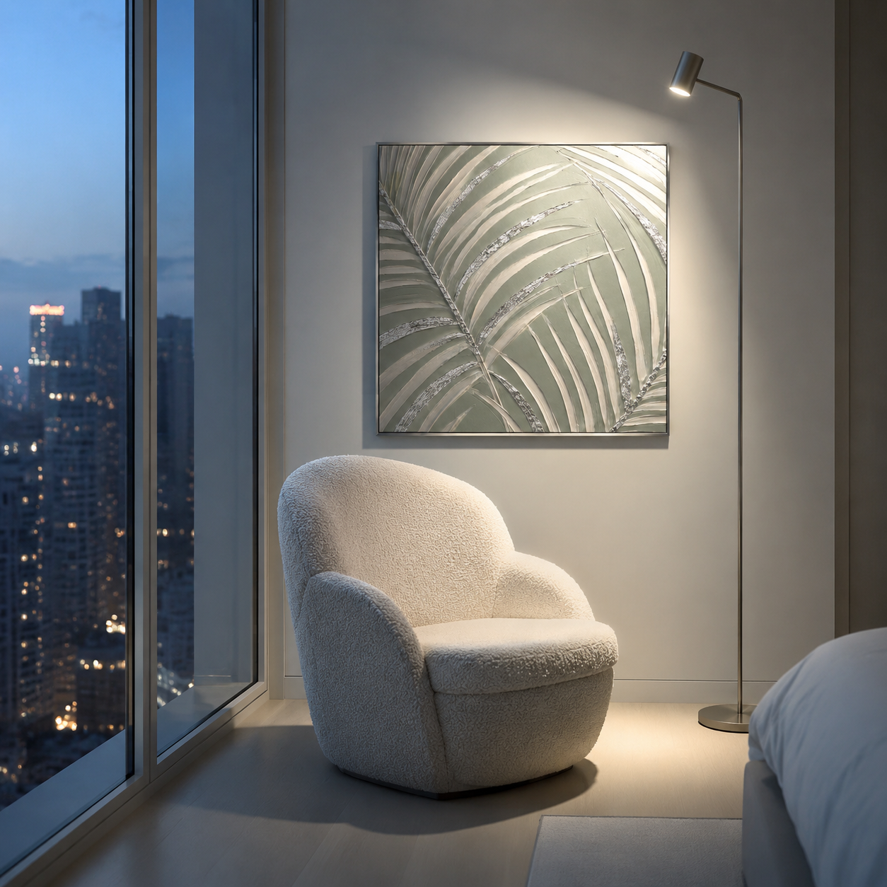 Artura Paint | إرث البلاتين: أصداء متناظرة (مجموعة ثنائية اللوحات مخصصة للعرض الفني)