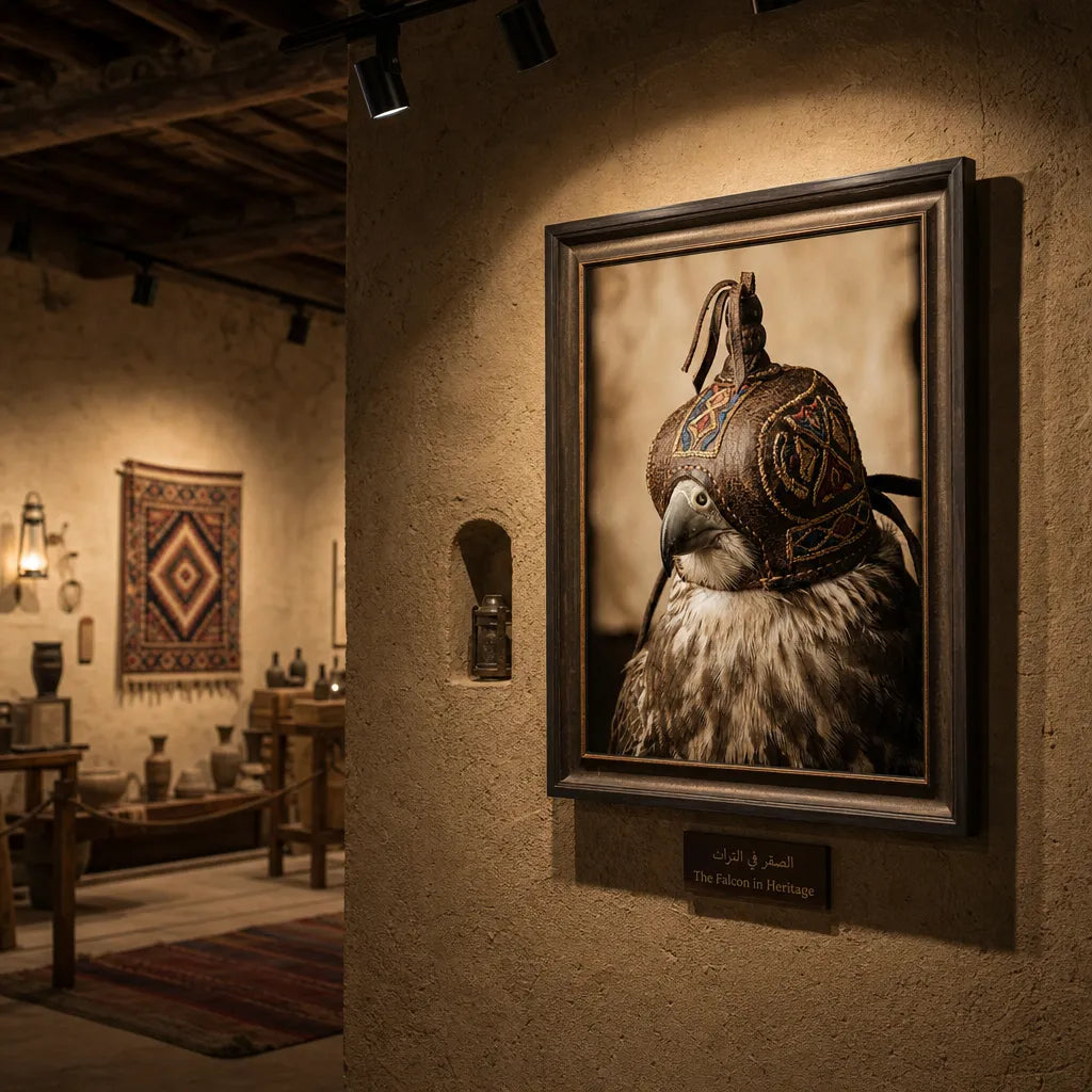 Artura Paint | Guardian of Tradition Hooded Falcon Portrait
