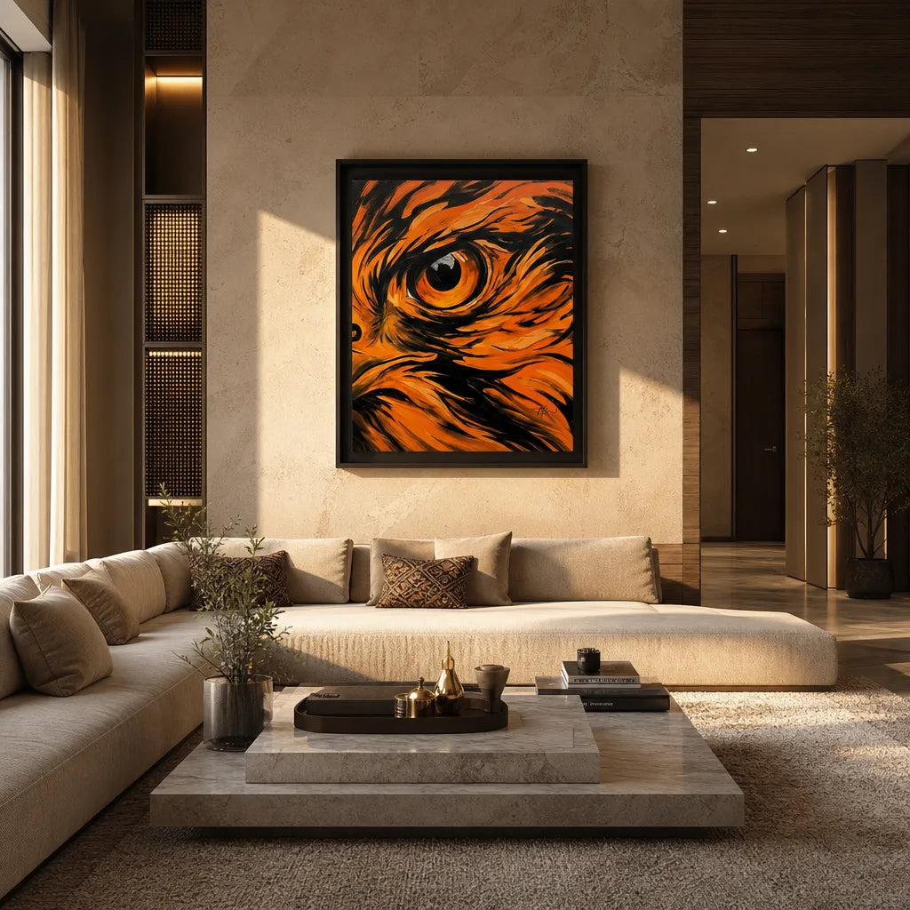 Artura Paint | لوحة زيتية مخصصة بعنوان "عين السماء"