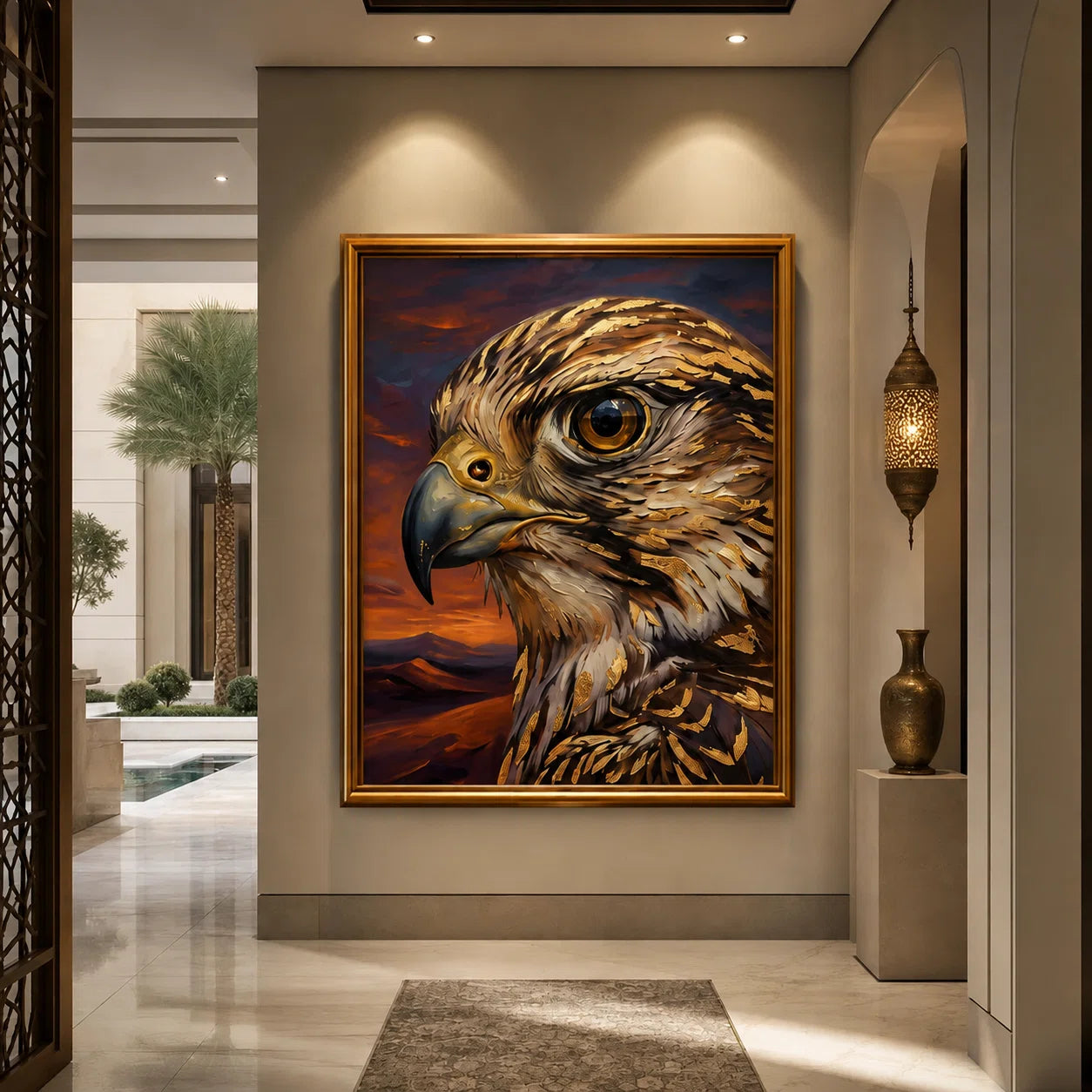 Artura Paint | The Royal Golden Saker for Majlis Decor